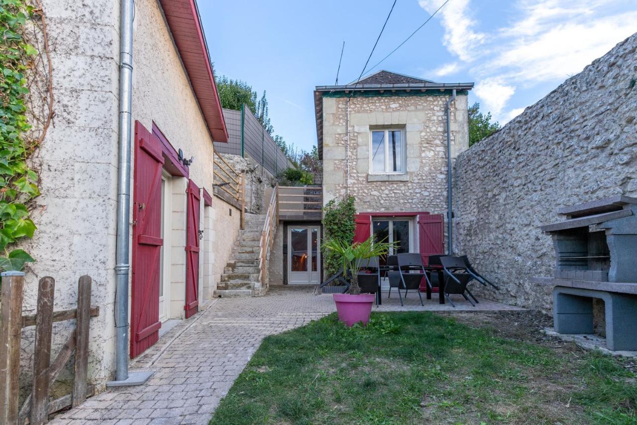 « La Grrr'Authentique » - Maison Troglodyte Unique Amboise Exterior foto