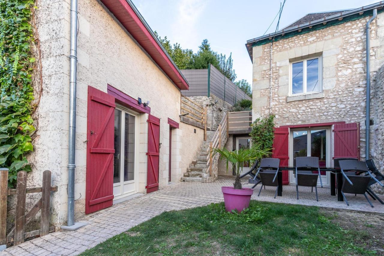 « La Grrr'Authentique » - Maison Troglodyte Unique Amboise Exterior foto